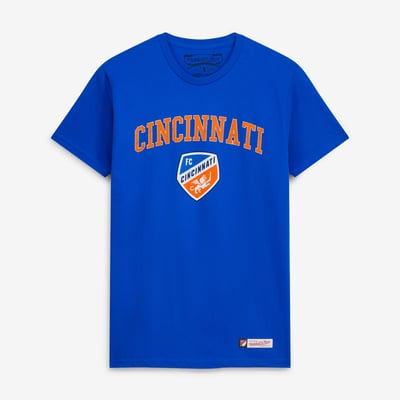 FC Cincinnati Mitchell & Ness City Pride T-Shirt - Royal