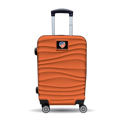 MOJO FC Cincinnati Orange Carry-On Hardcase Spinner Luggage
