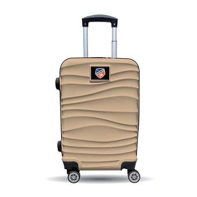 MOJO FC Cincinnati Tan Carry-On Hardcase Spinner Luggage
