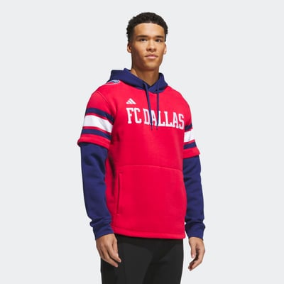 FC Dallas adidas MLS x US Sports Jersey Hoodie - Red