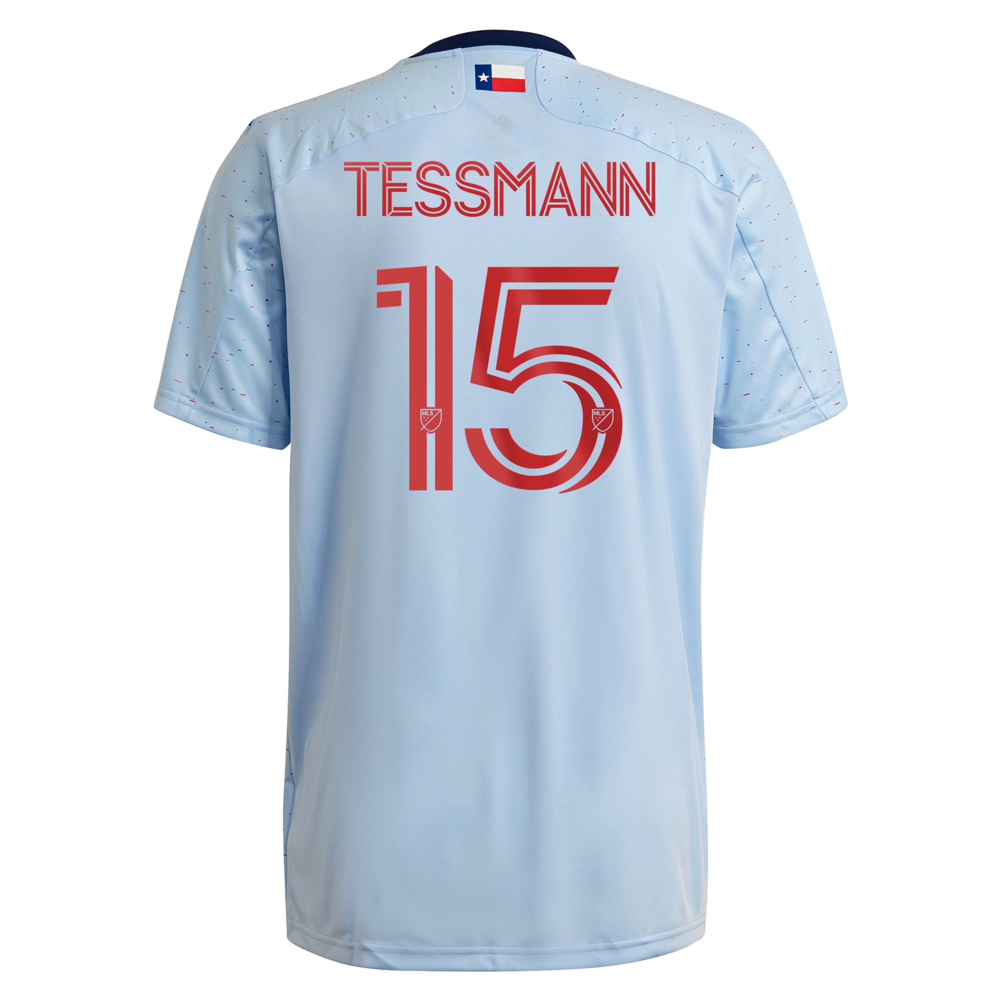 Men's FC Dallas Tanner Tessmann adidas Blue 2021 The Community Kit