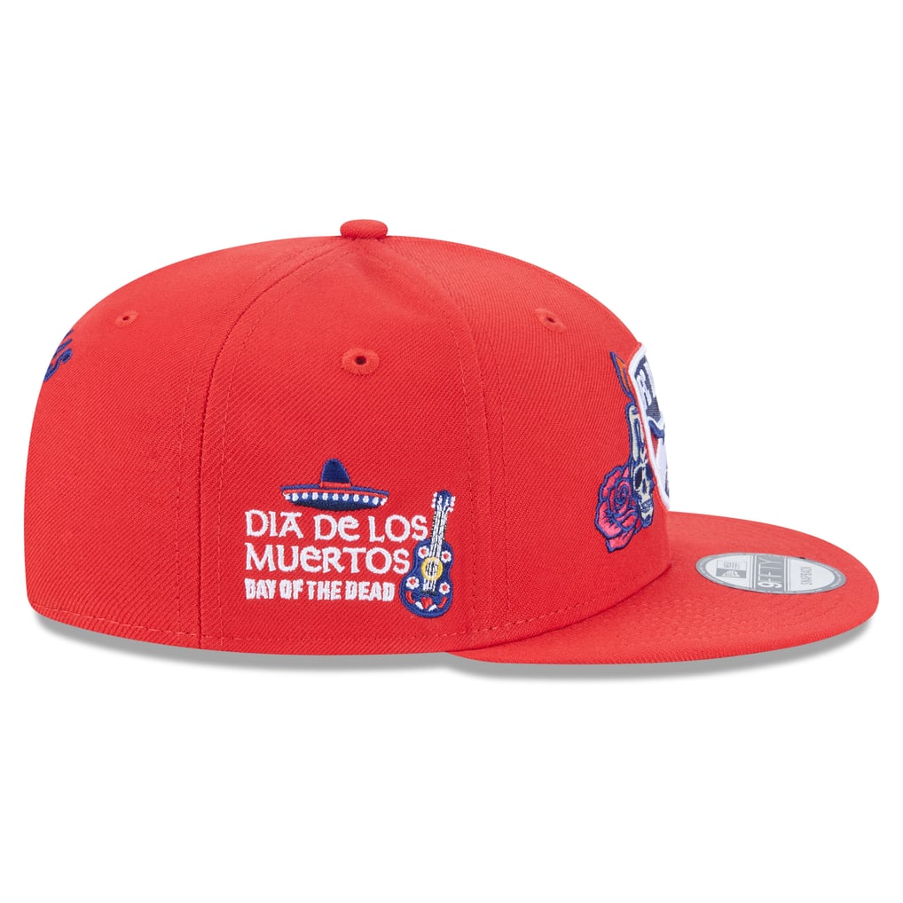 Men's New Era Red FC Dallas Day of the Dead 9FIFTY Snapback Hat