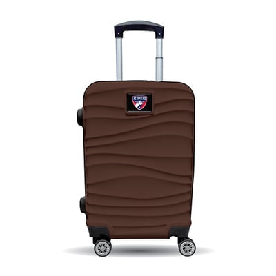 MOJO FC Dallas Brown Carry-On Hardcase Spinner Luggage
