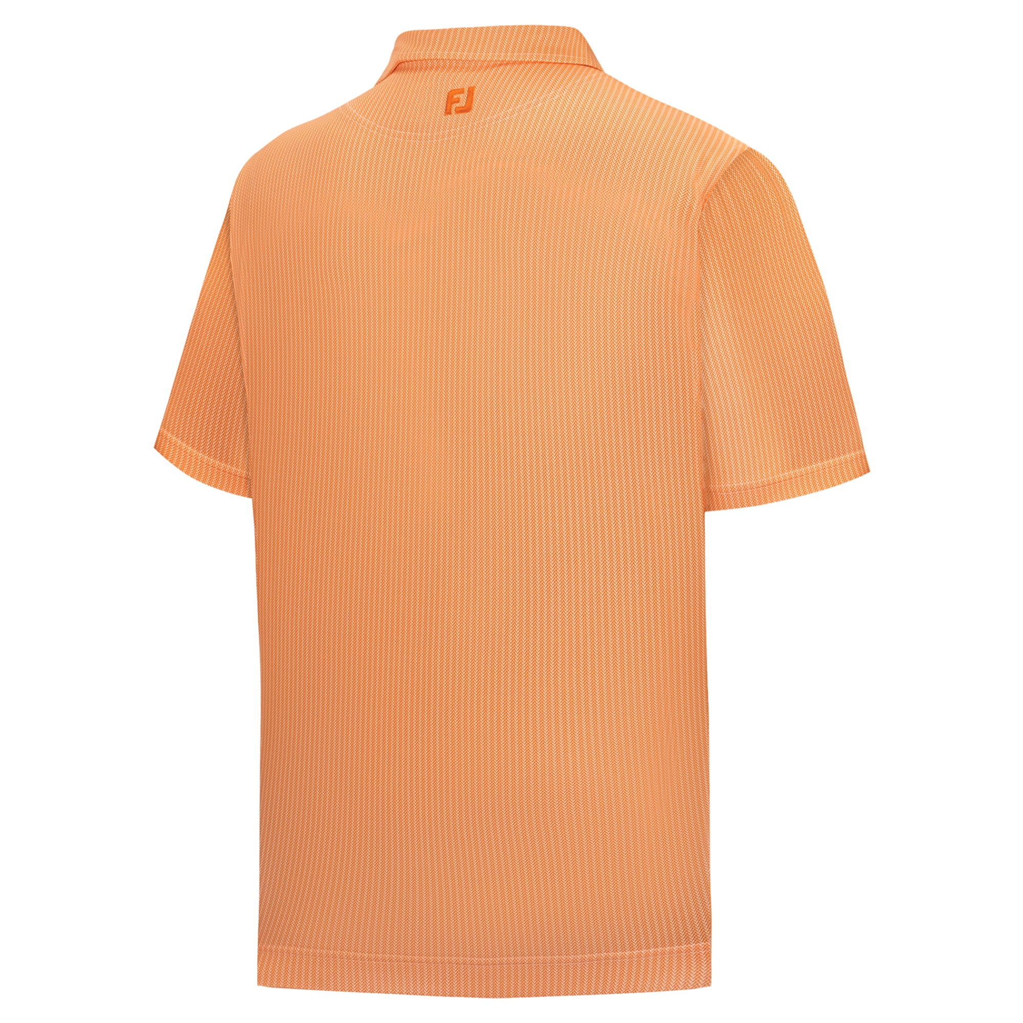 Men's FootJoy Orange FedEx St. Jude Championship Tee Time Print Lisle ProDry Polo