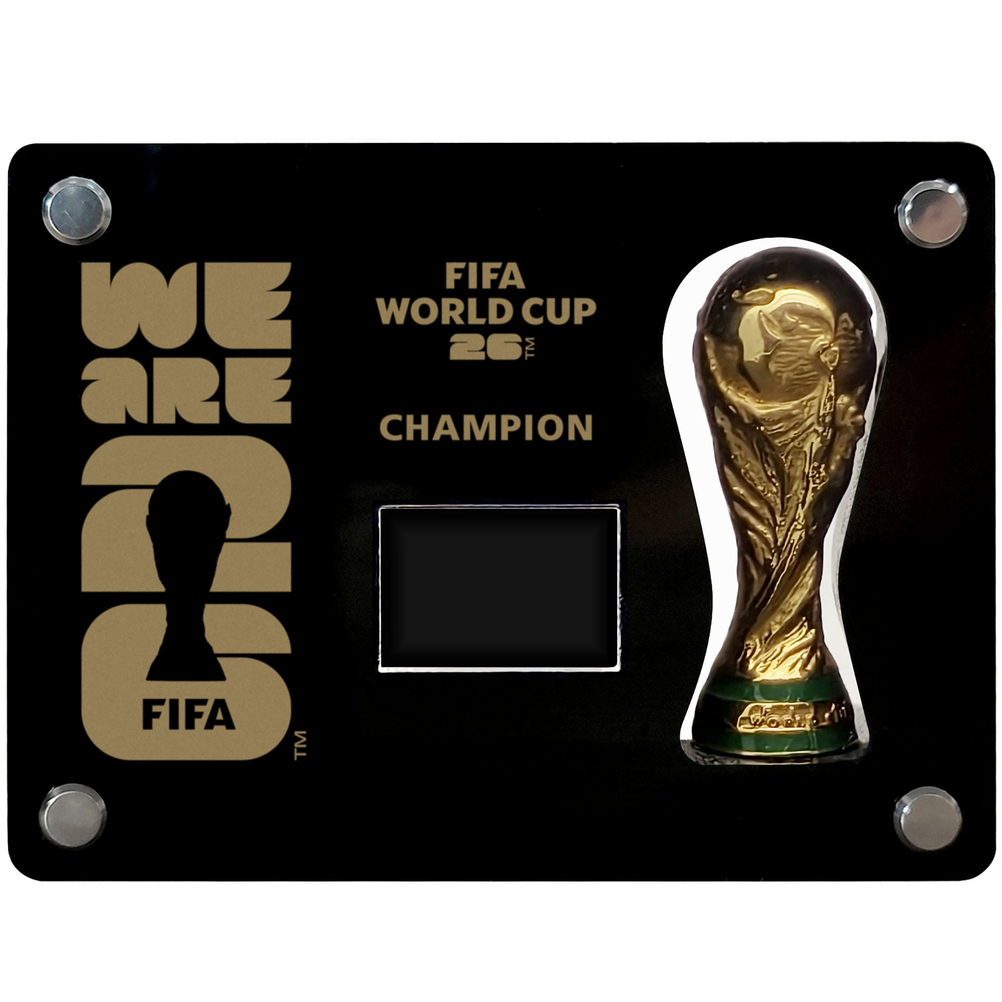 FIFA World Cup 2026 DIY Champion Plaque