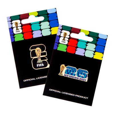 FIFA x World Cup 2026 Logo Brands New York City Host City Two-Piece Pin Bundle