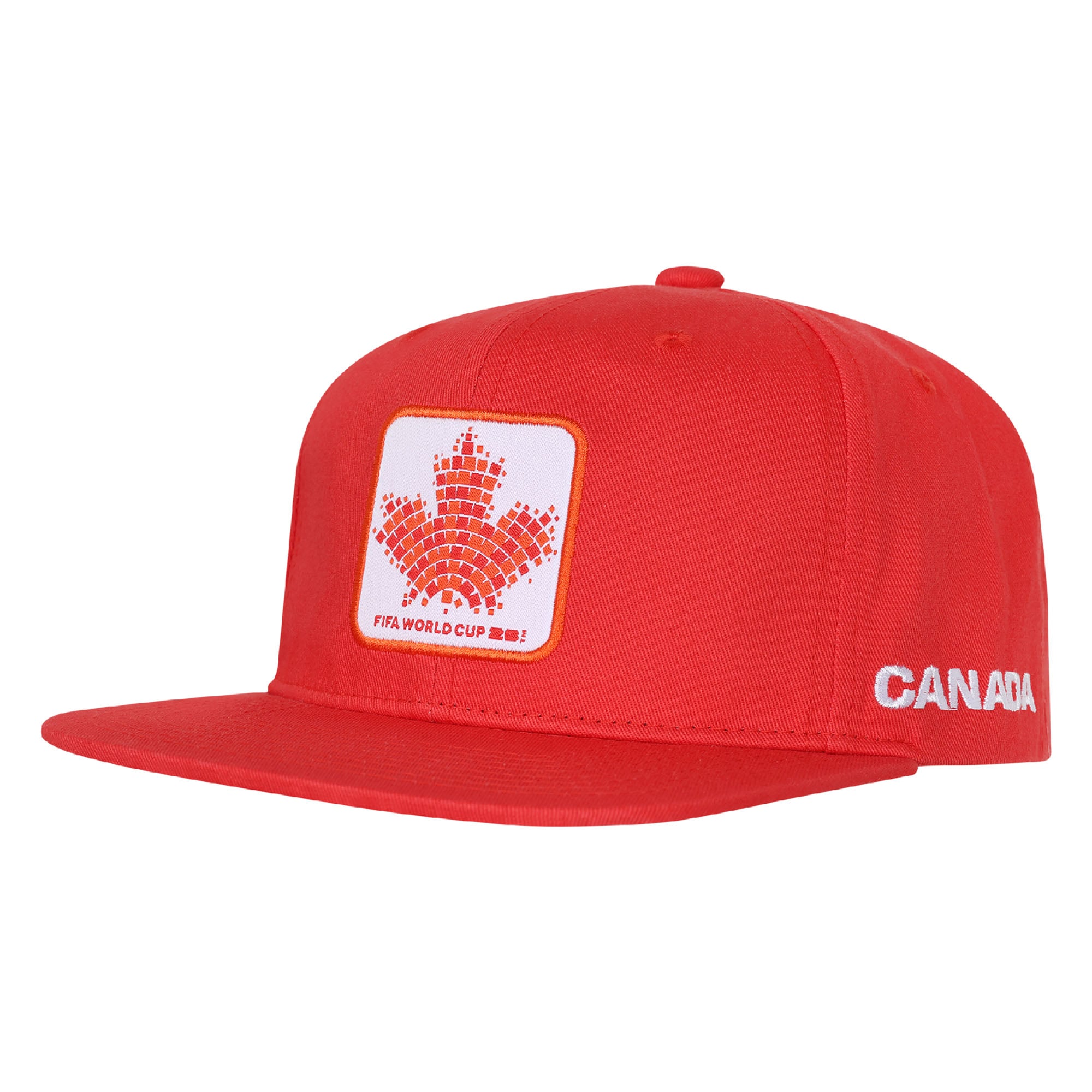 Casquette snapback rouge Outerstuff pour homme, édition spéciale Coupe du Monde de la FIFA 2026, Canada, pays hôte (neuve).