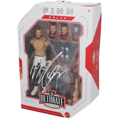 Finn Balor WWE Autographed Fanatics Authentic Mattel Ultimate Edition Wave 24 Action Figure