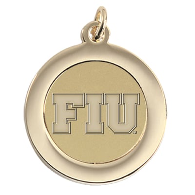 FIU Panthers Women's Pendant - Gold