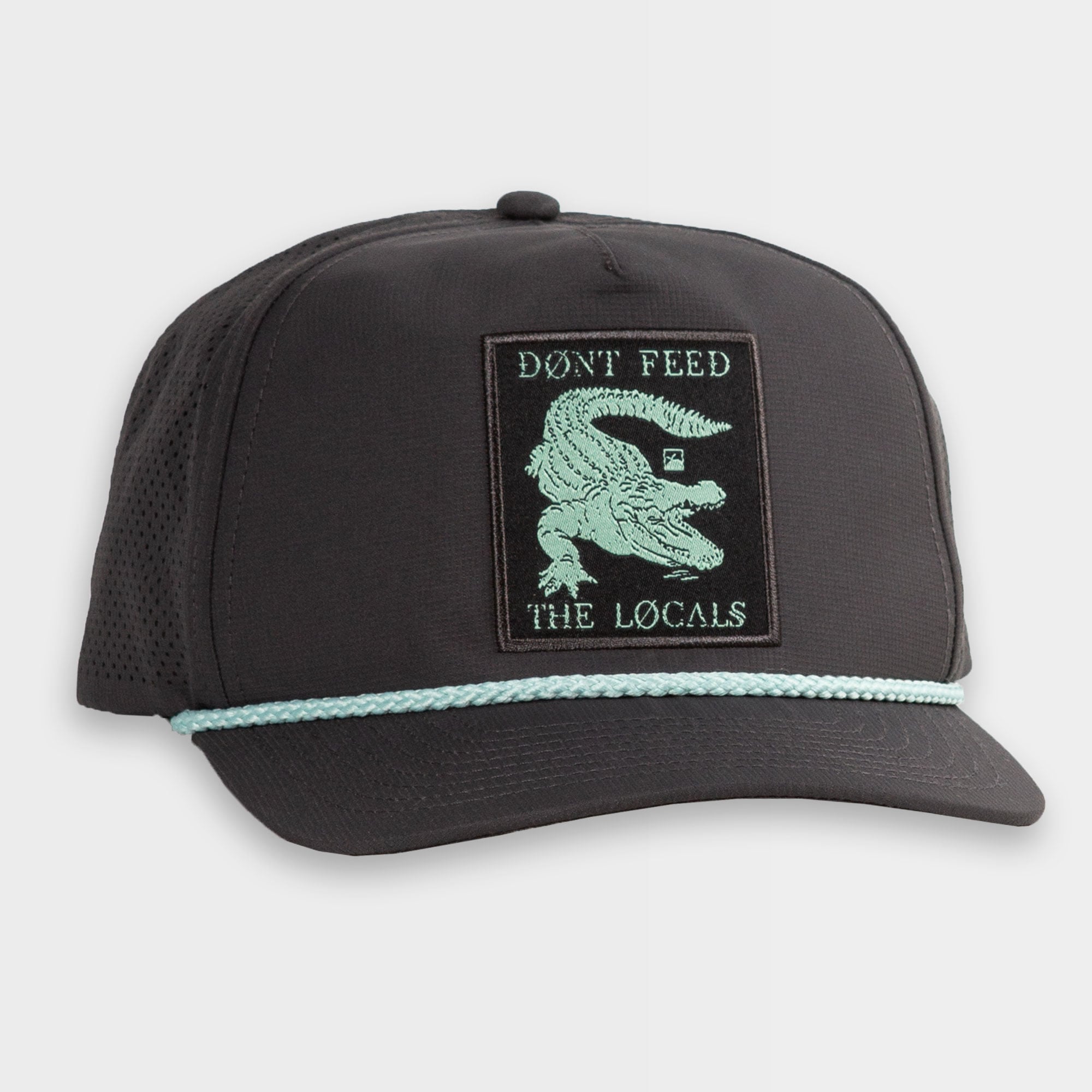 Men's Charcoal Flomotion Local Performance Snapback Hat