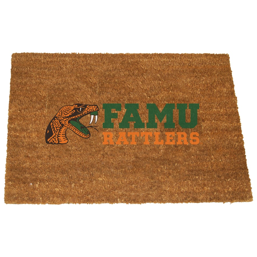 Battletech Rattler Florida A&M Rattlers Team Logo Coir Doormat