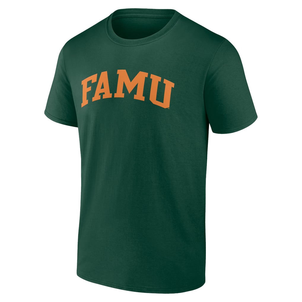 Monogram Rattler Men's Green Florida A&M Rattlers Basic Arch T-Shirt