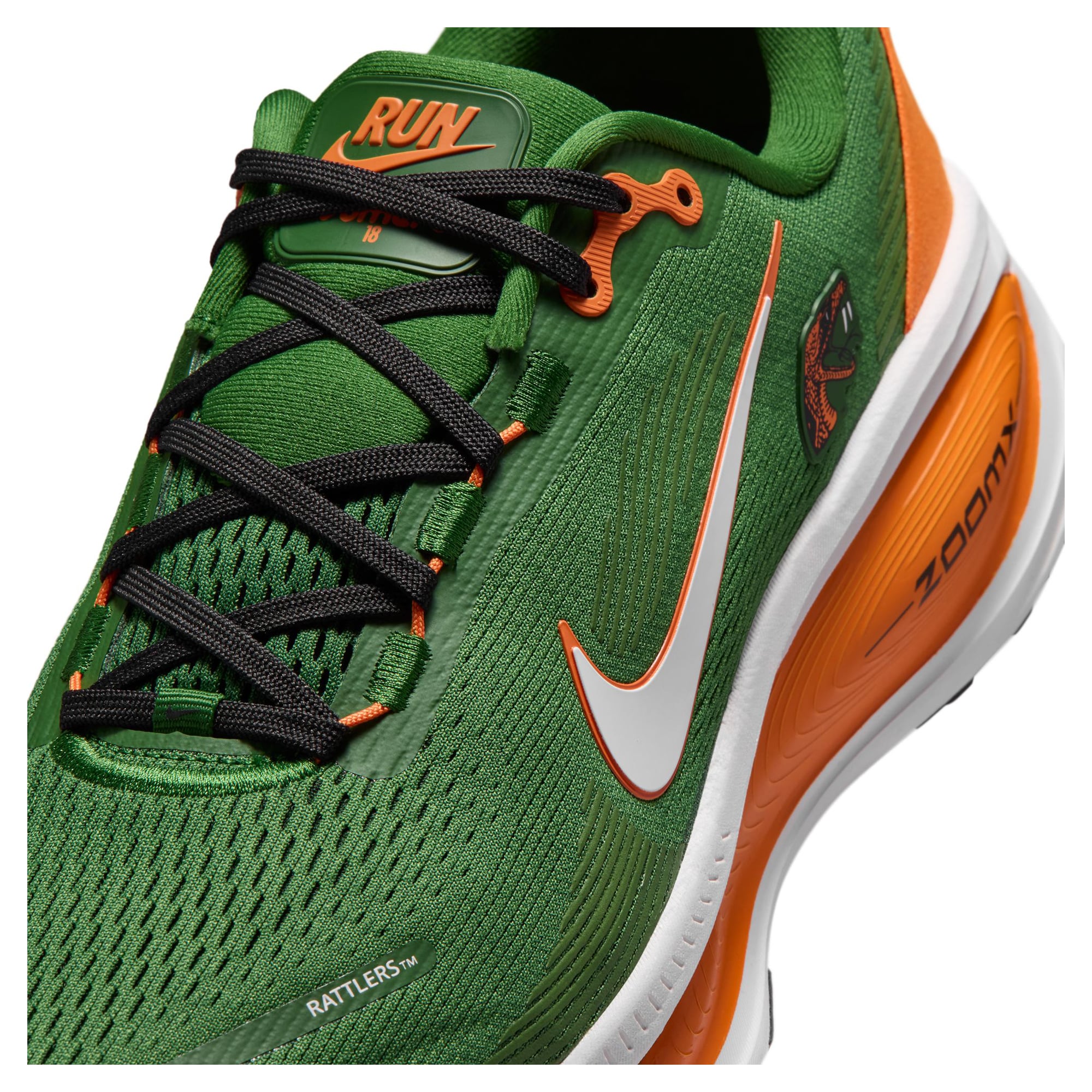 Men's Nike Florida A&M Rattlers Vomero 18 Running Shoes