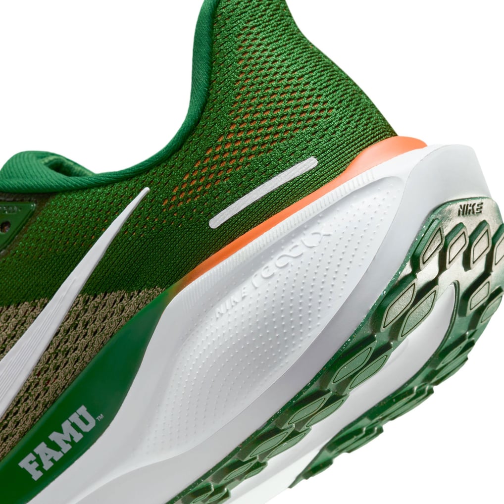 Unisex Nike Green Florida A&M Rattlers Zoom Pegasus 41  display picture 1