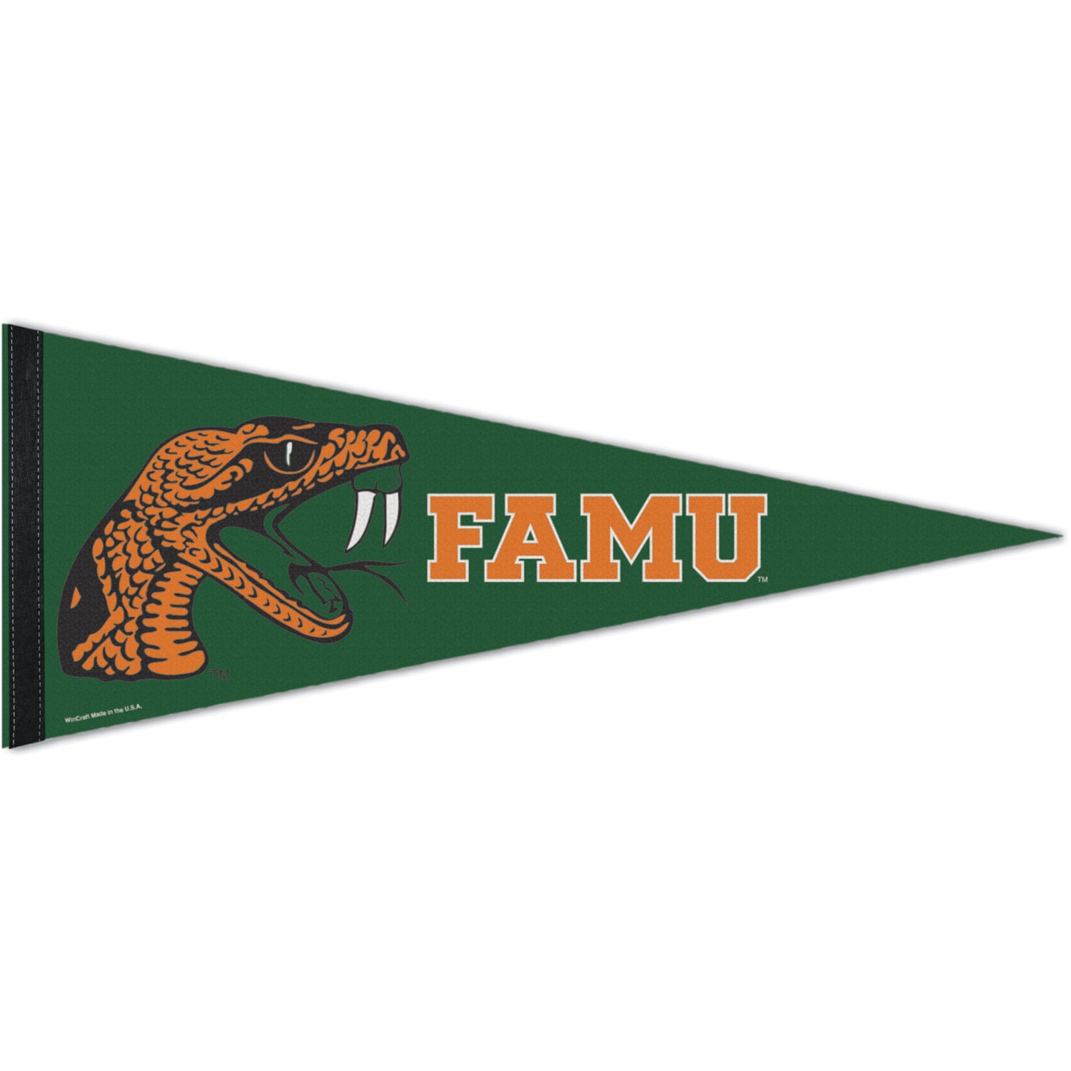 WinCraft Florida A&M Rattlers 12'' x 30'' Premium Pennant