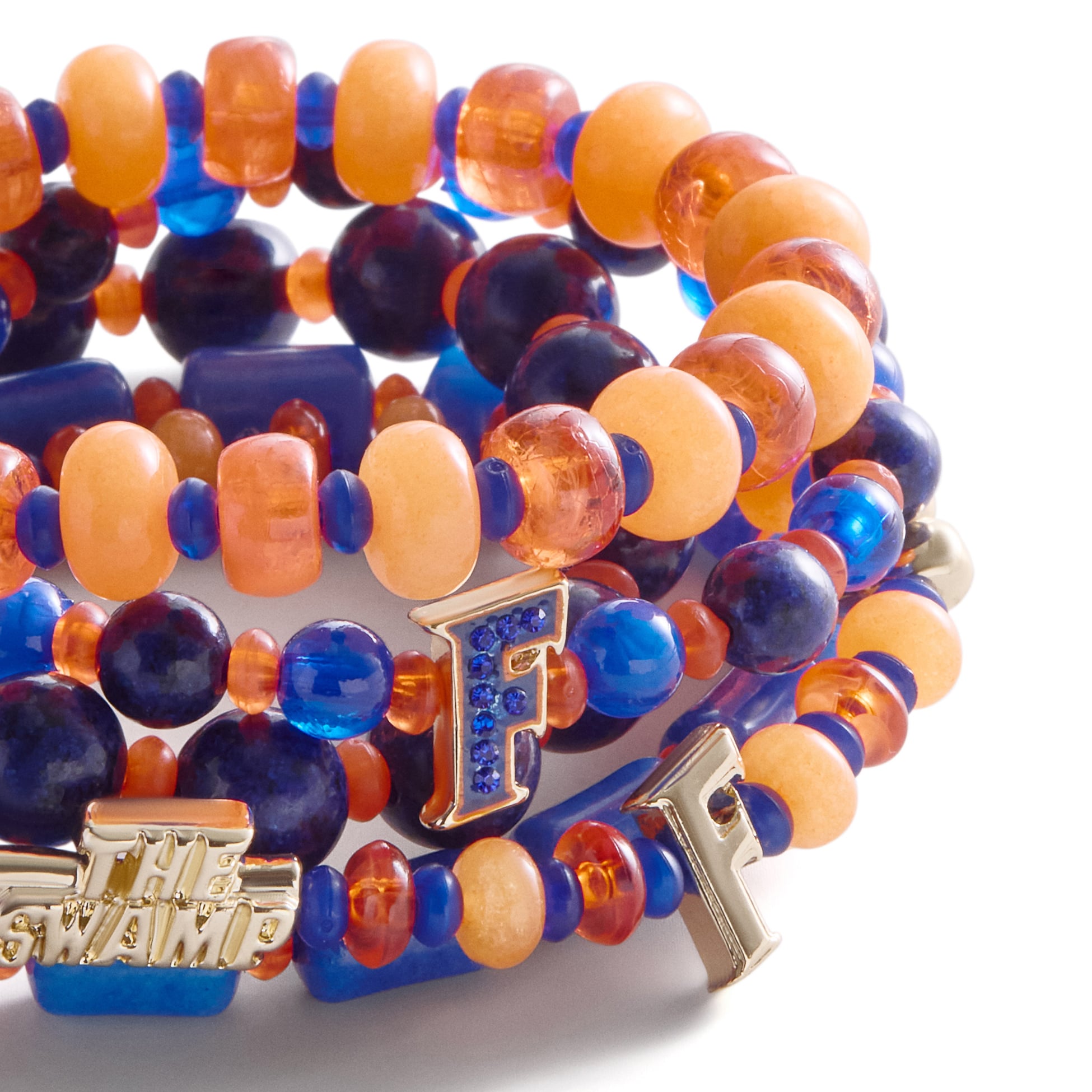 BaubleBar Florida Gators Five-Piece Bracelet Set