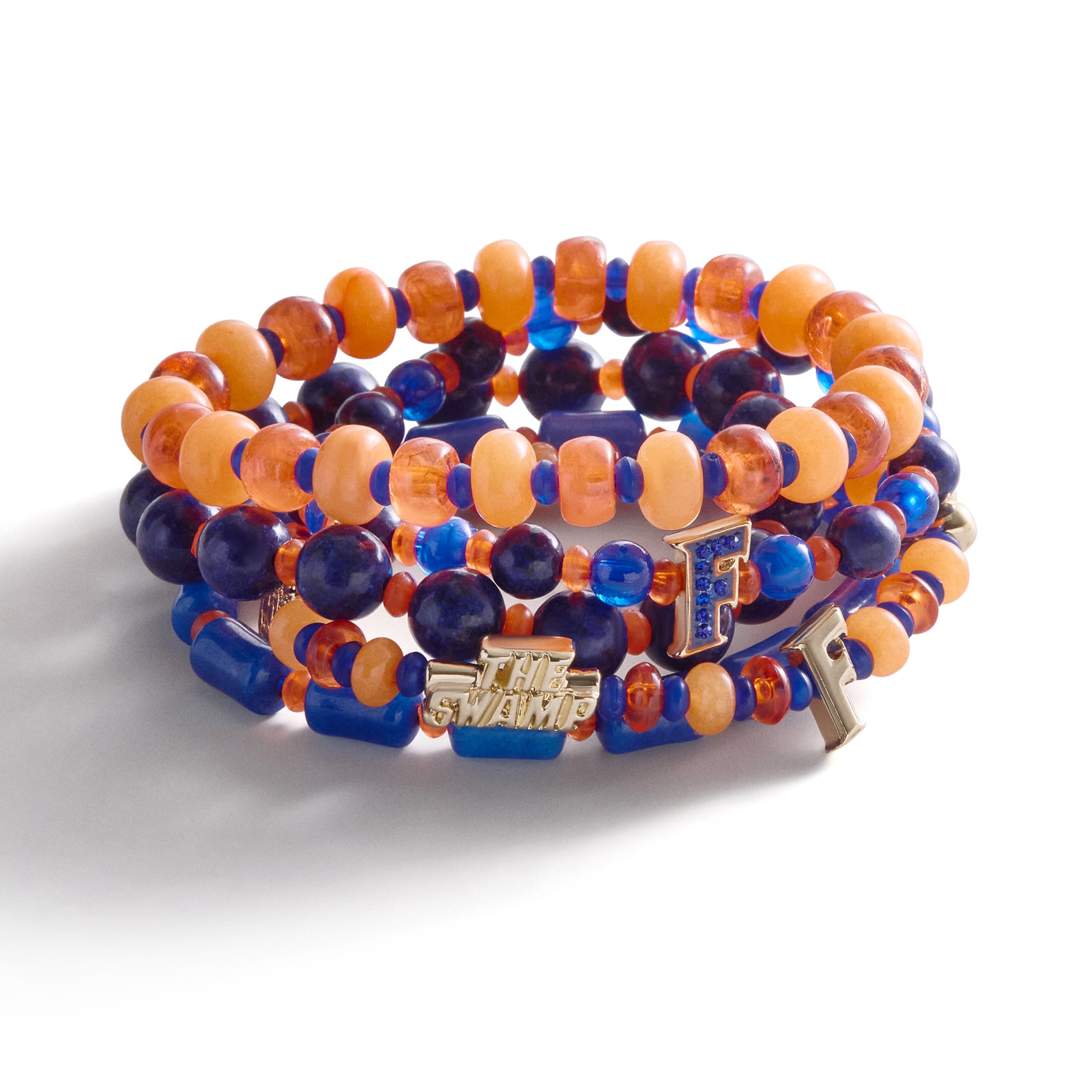 BaubleBar Florida Gators Five-Piece Bracelet Set