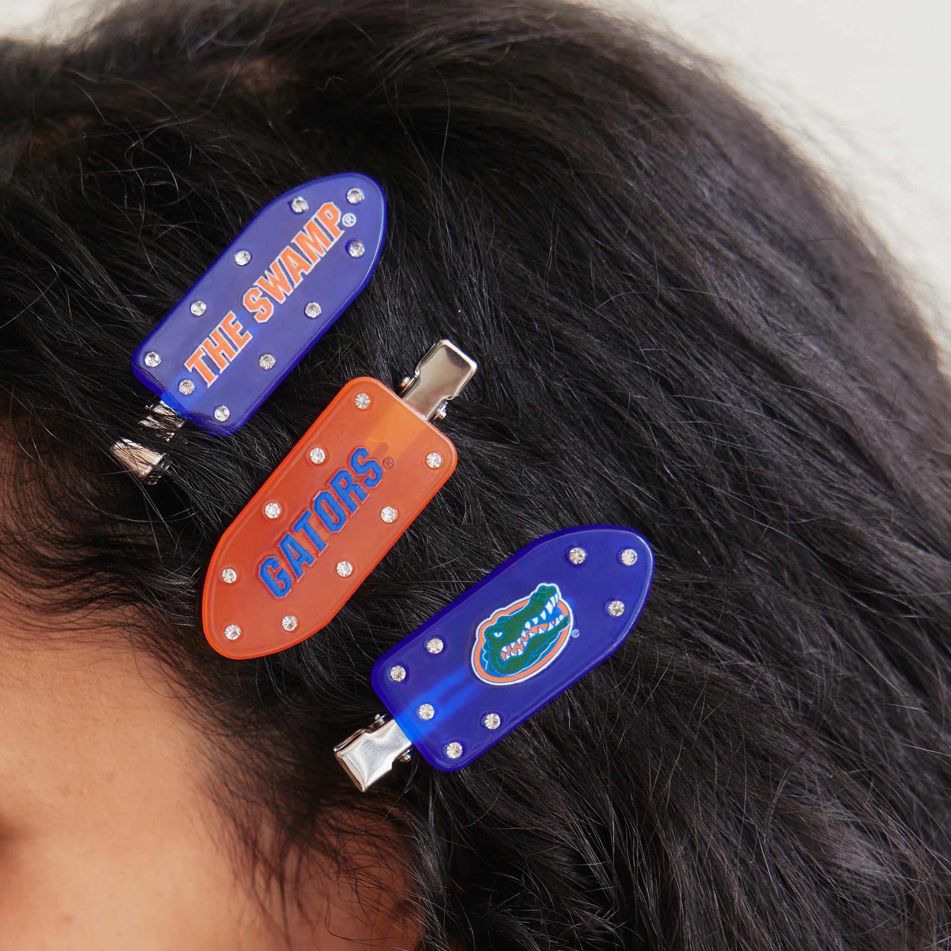 BaubleBar Florida Gators Six-Piece Hair Clips Set