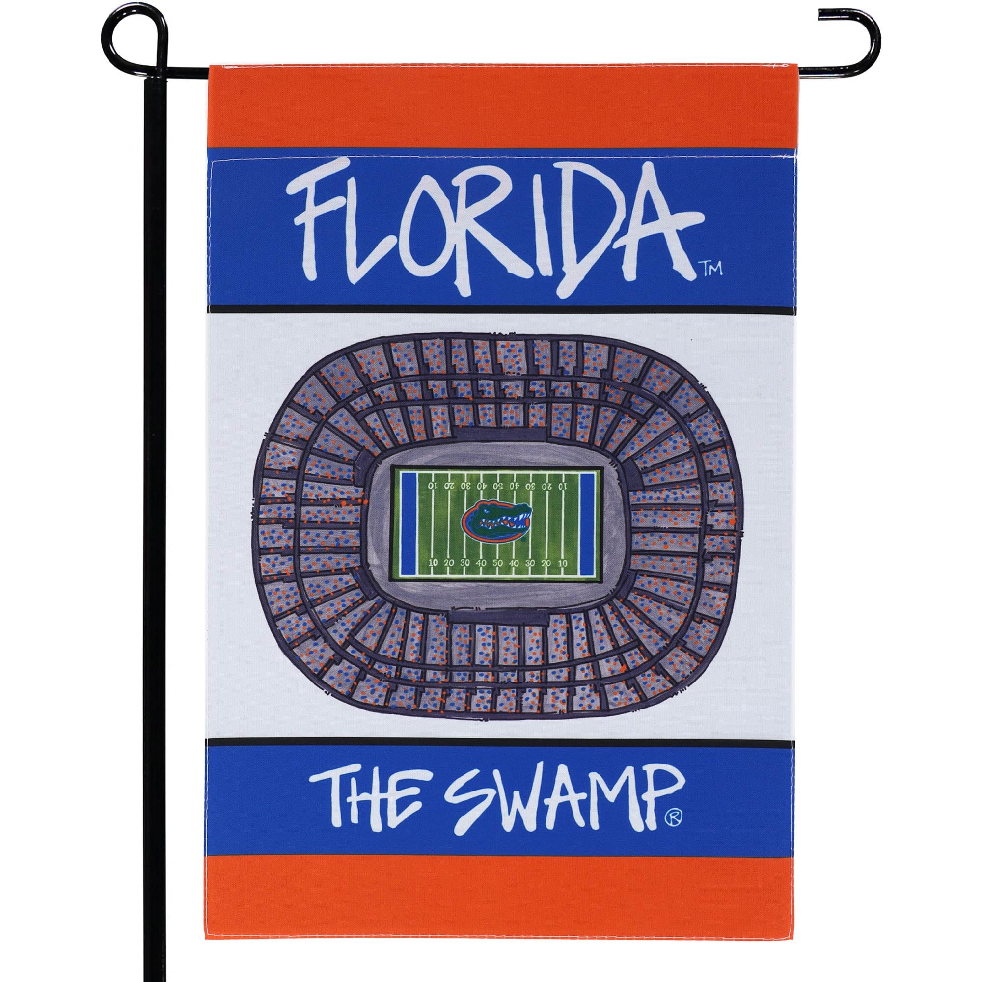 Bannière verticale de stade Florida Gators 12'' x 18''