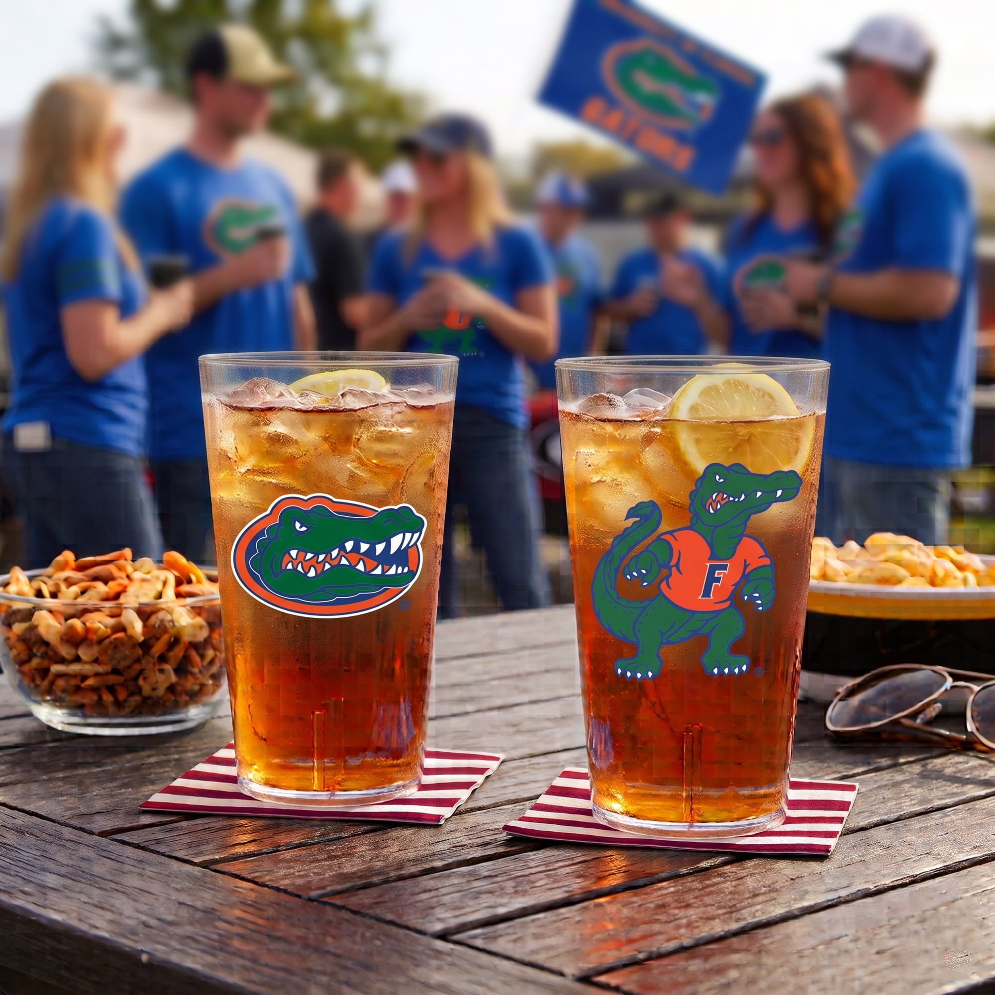 Florida Gators 24oz. Two-Pack Tritan Tumbler Set