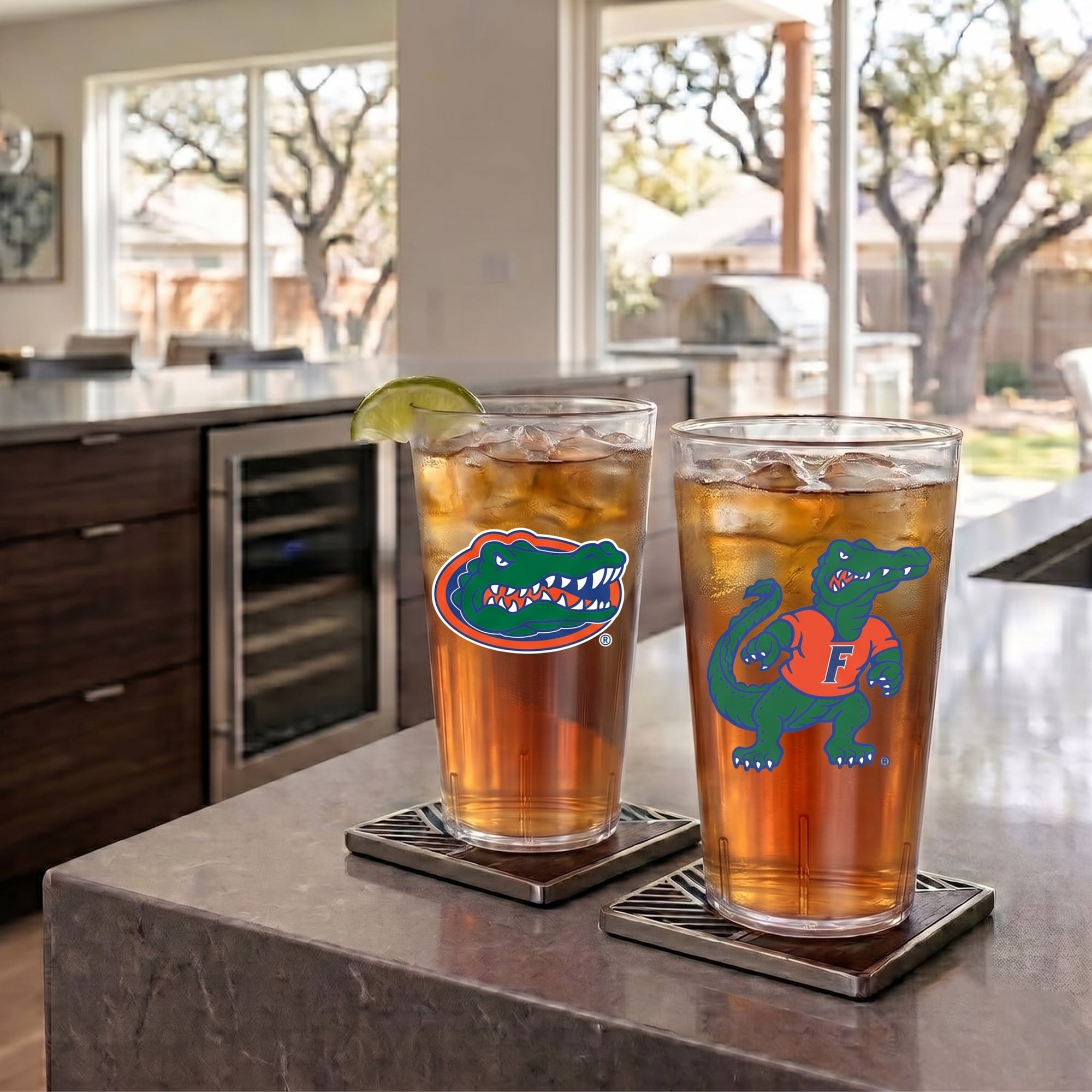 Florida Gators 24oz. Two-Pack Tritan Tumbler Set