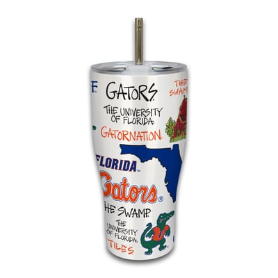 Florida Gators 30oz. Icon Metal Tumbler