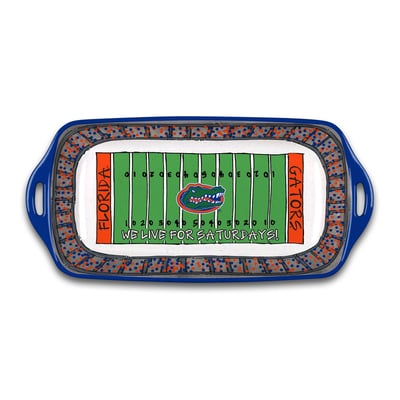 Florida Gators Melamine Stadium Platter