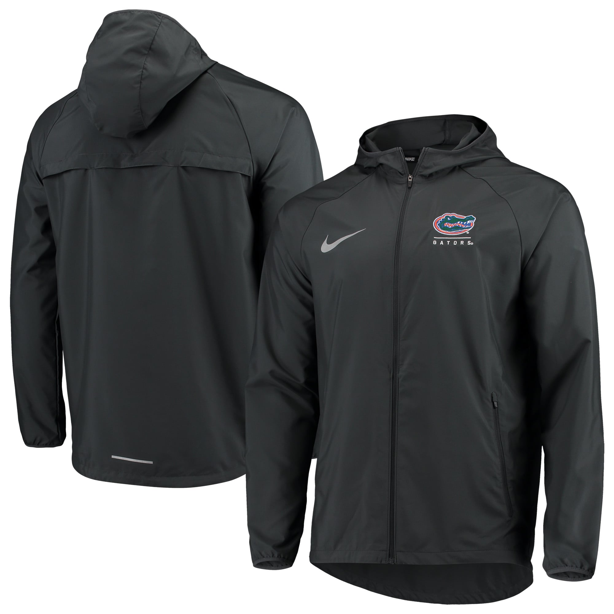 Florida Gators Nike Essential Raglan Full-Zip Jacket - Anthracite