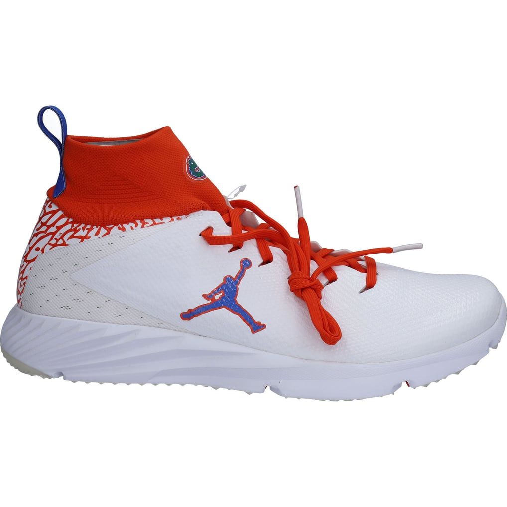 Florida Gators Team-Issued White/Orange Jordan Vapor 2 Turf  display picture 3