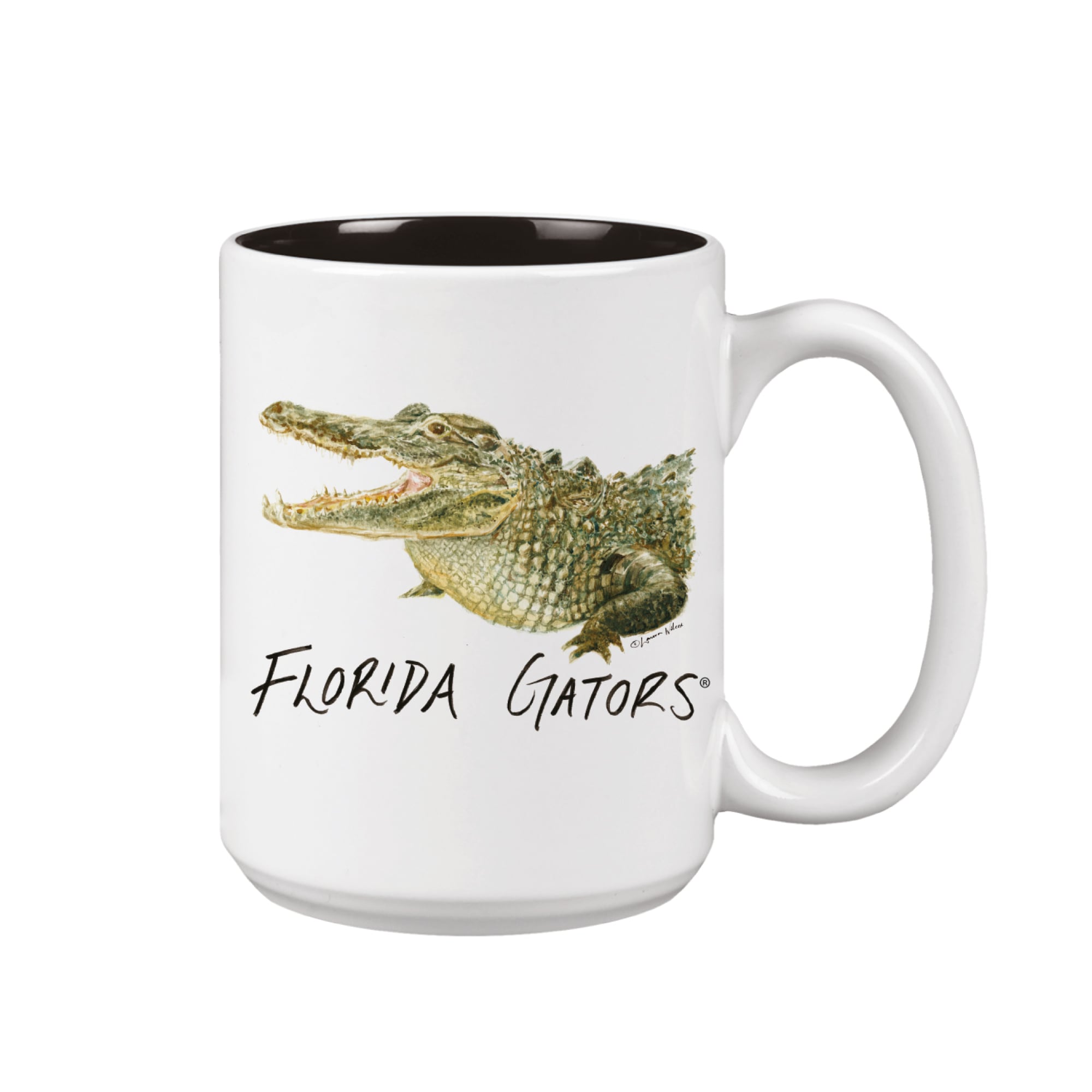 Ensemble de deux tasses Florida Gators de 44 cl (15 oz) à l'effigie de la mascotte Laura Wilcox
