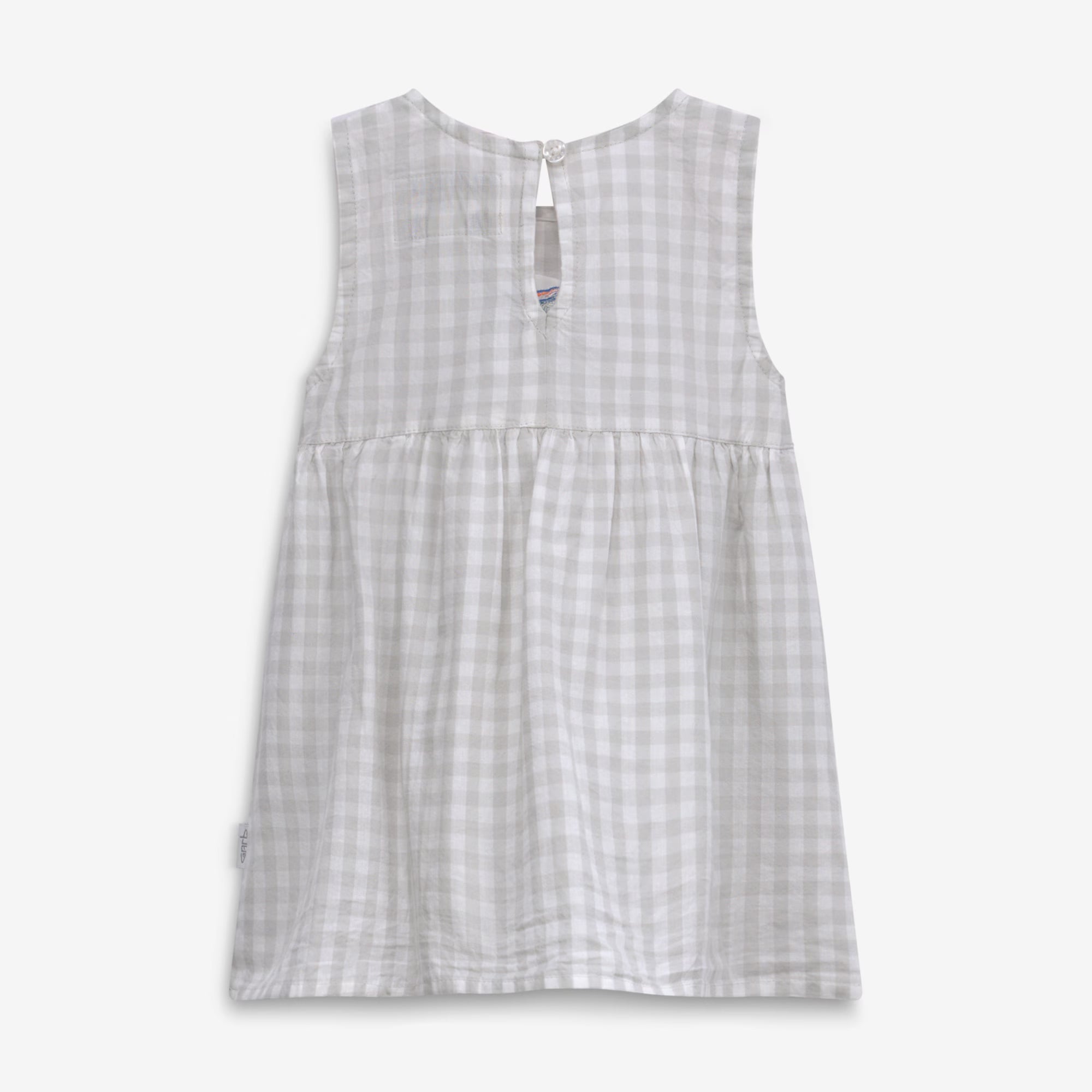 Girls Infant Garb  Gray Florida Gators Loren Gingham Dress
