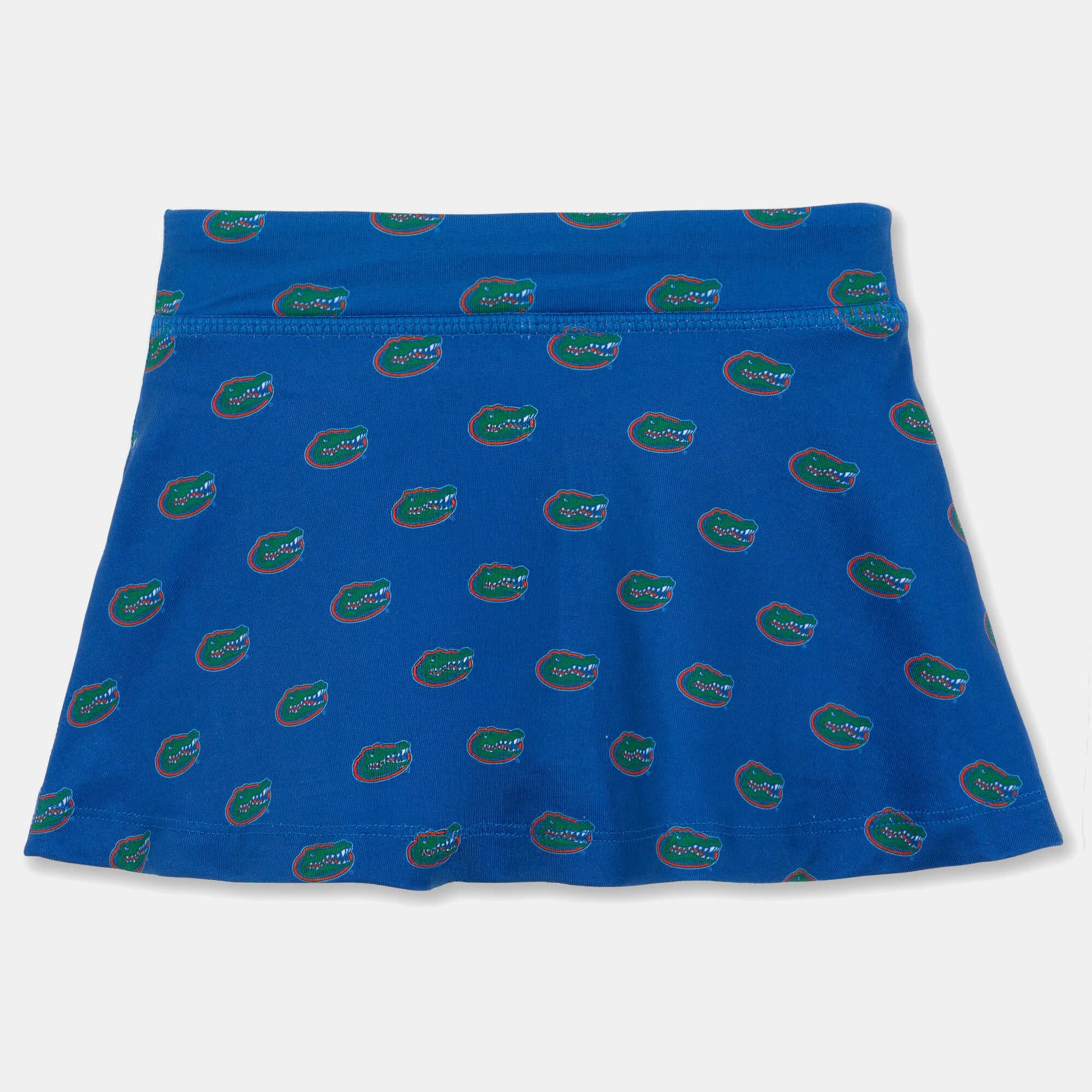 Jupe-short de tennis ZooZatz Royal Florida Gators pour petites filles, imprimée sur tout le pourtour