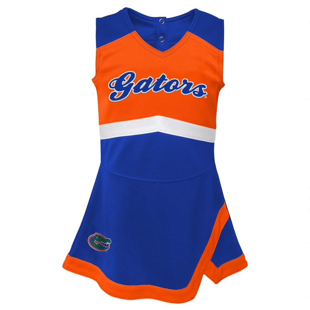 Girls Youth Royal Florida Gators Cheer Captain Jumper Dress Size: Large