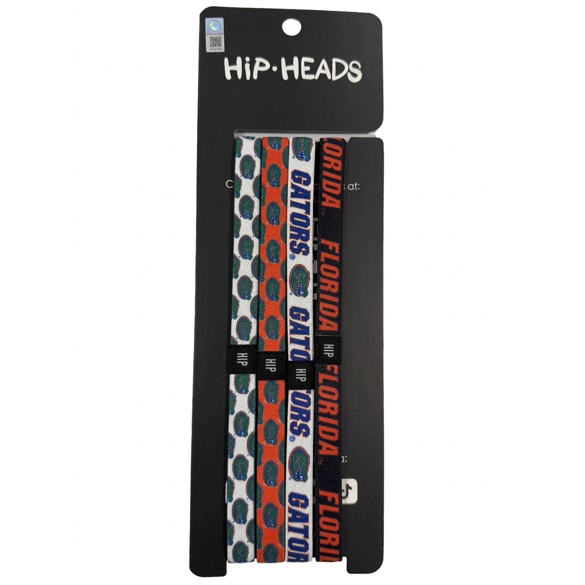 Lot de quatre bandeaux fins Hip Heads Florida Gators