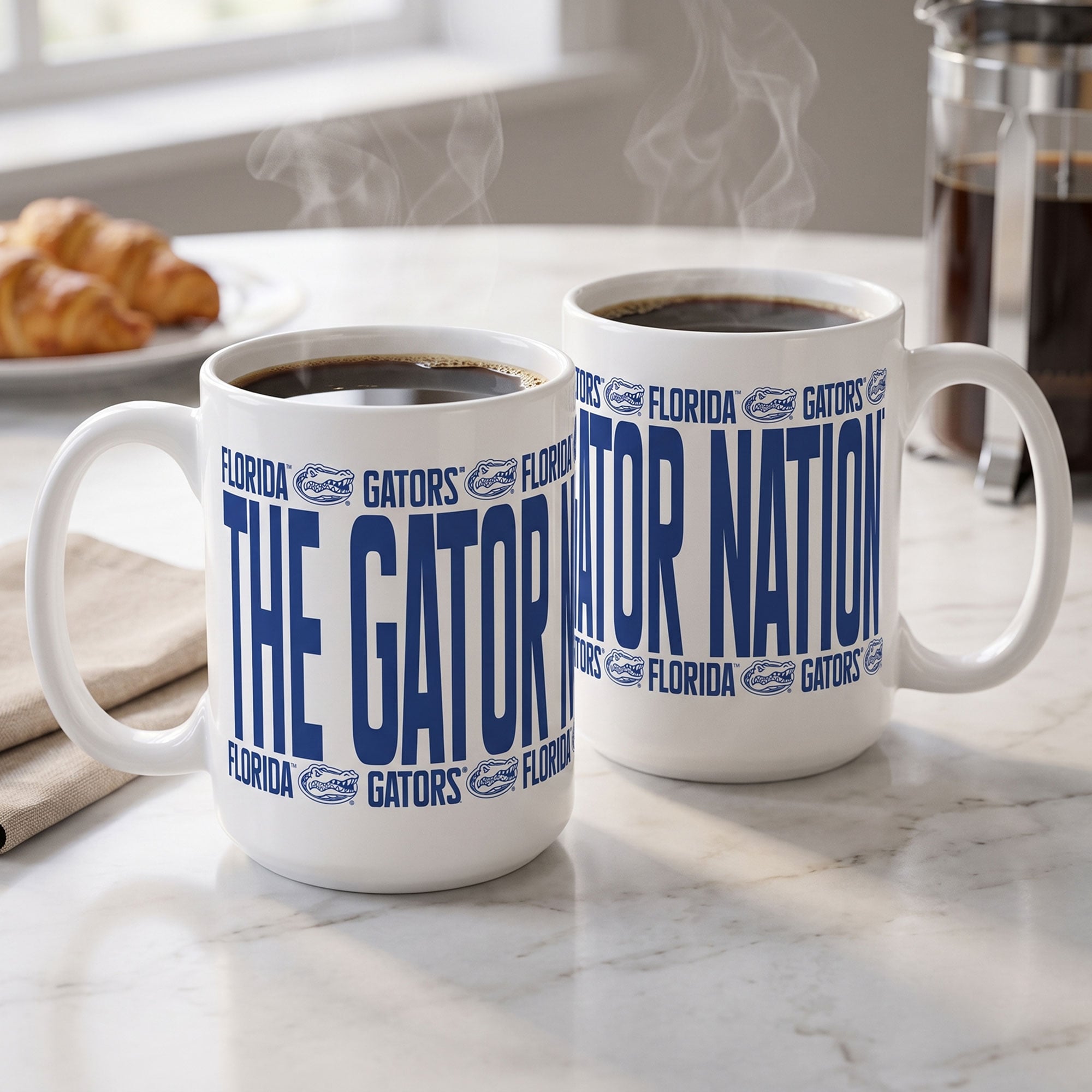 Indigo Falls Florida Gators Elevated Mug - Set of 2