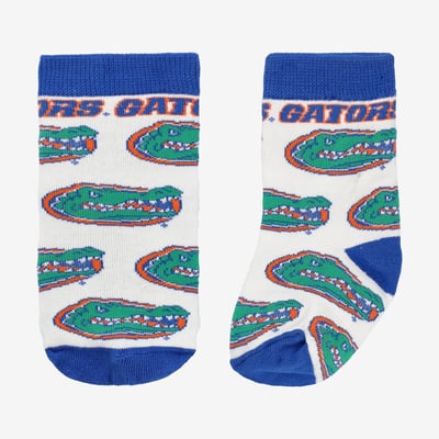  Florida Gators Starter Infant All-Over Print Socks - White