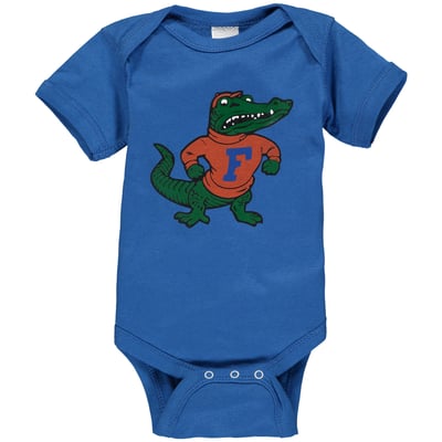 Florida Gators Two Feet Ahead Infant Big Logo Bodysuit - Royal
