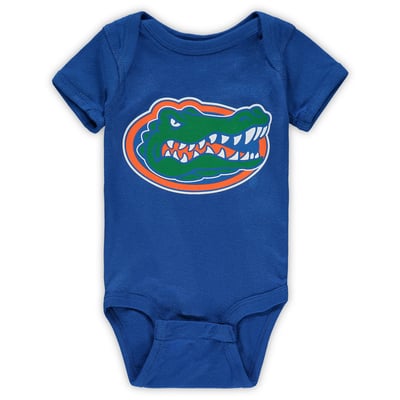 Florida Gators Two Feet Ahead Infant Big Logo Bodysuit - Royal
