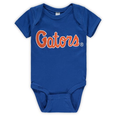 Florida Gators Two Feet Ahead Infant Big Logo Bodysuit - Royal
