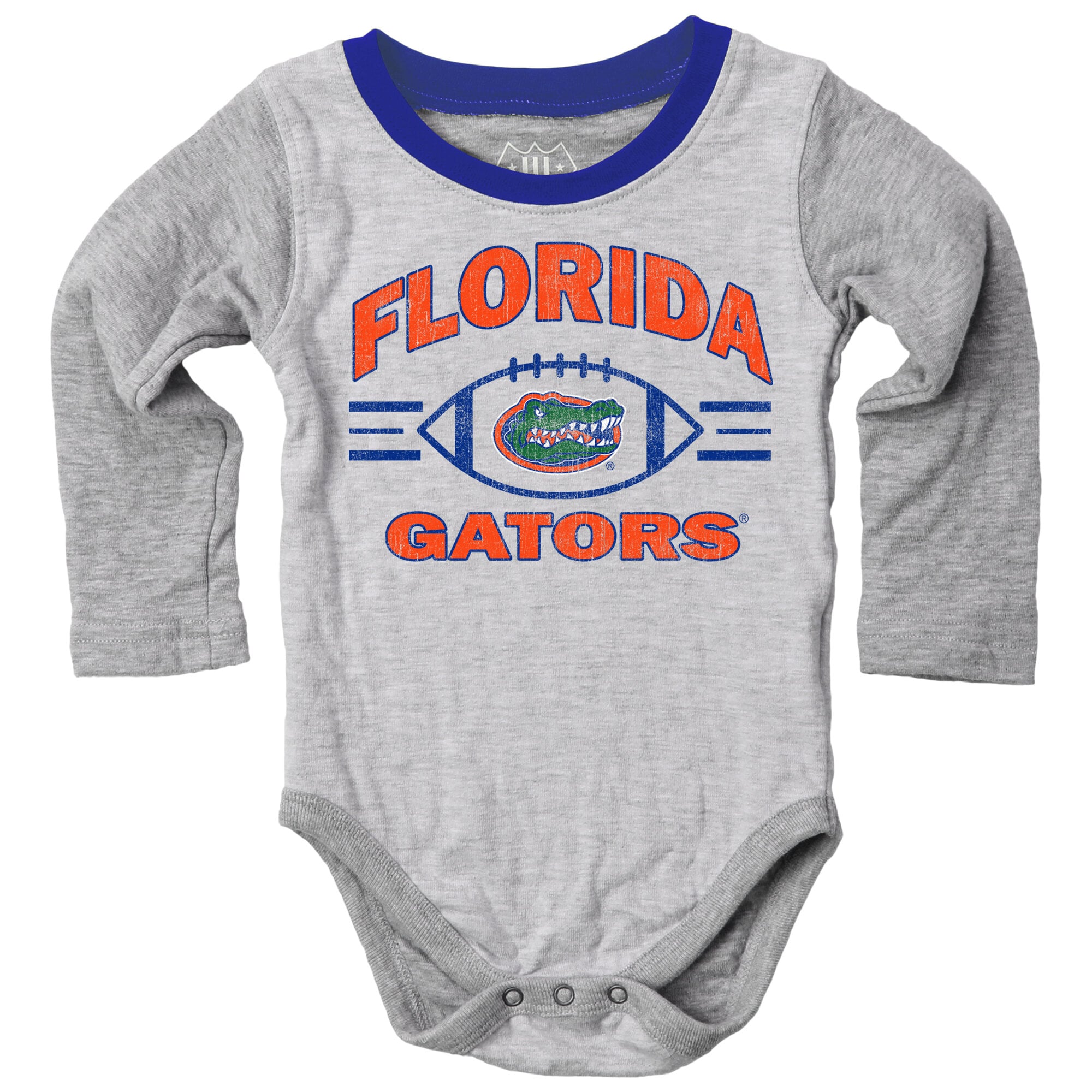 Ensemble de sautoir pour bébé Wes & Willy Heather Gray Florida Gators Jie Hopper
