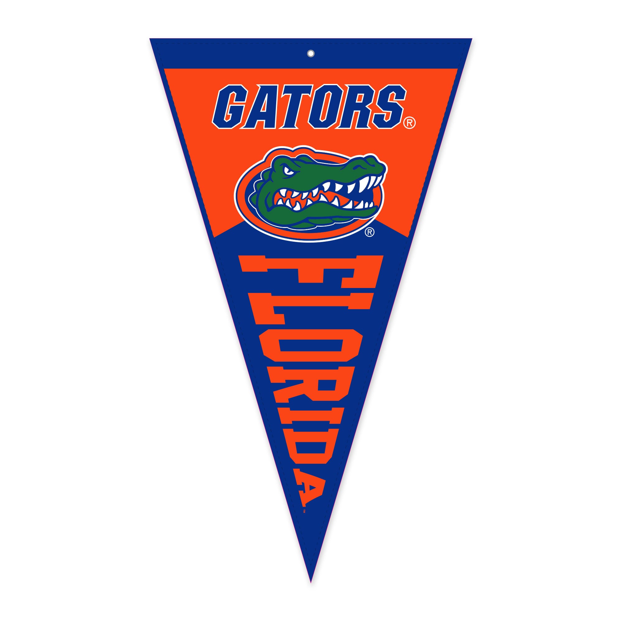 Jardine Florida Gators 16" x 27" Pennant Shape Golf Towel with Magnetic Clip