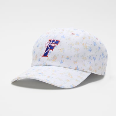 LoveShackFancy Florida Gators Women's Floral Adjustable Hat - White