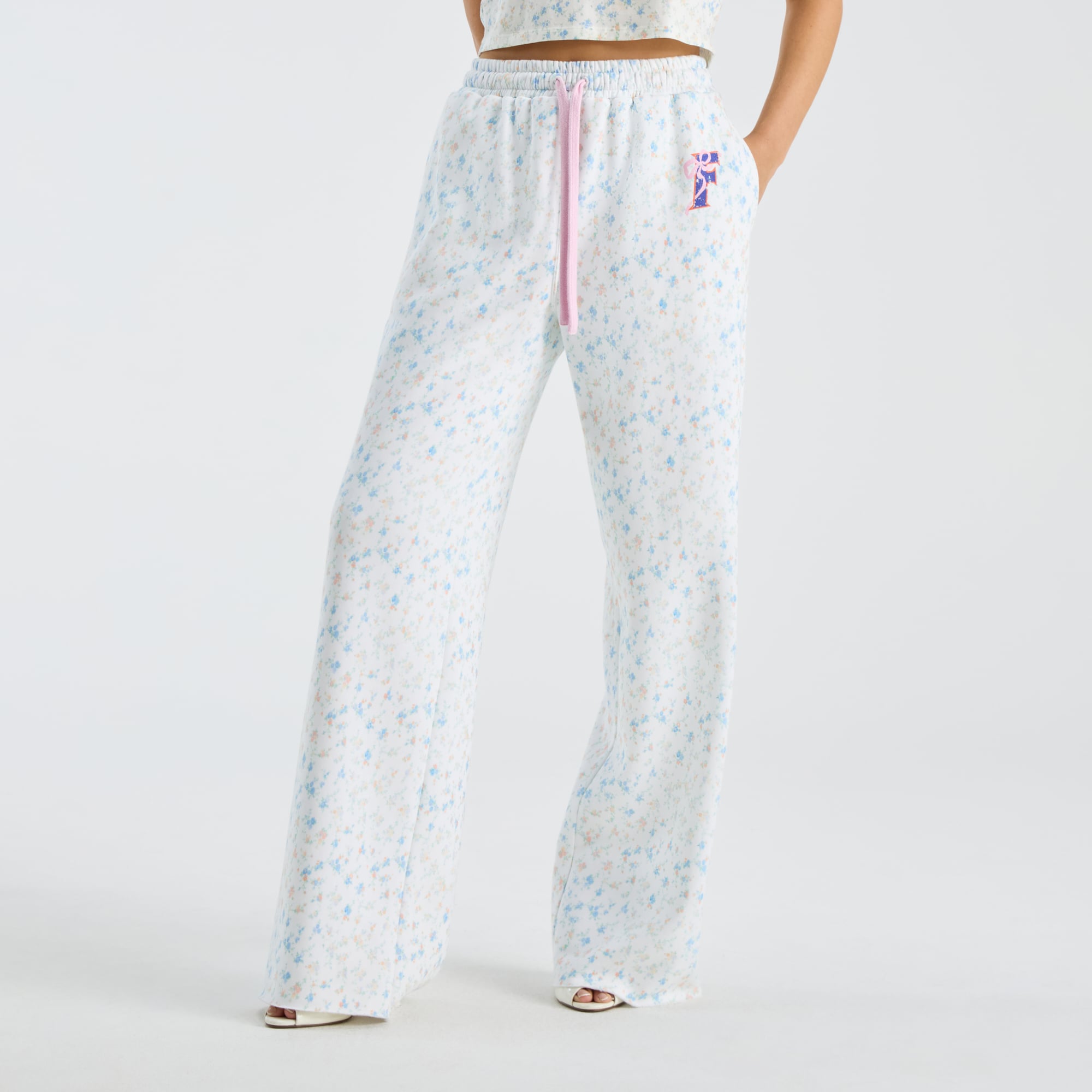 LoveShackFancy Women's White Florida Gators Ilyra Sweatpants