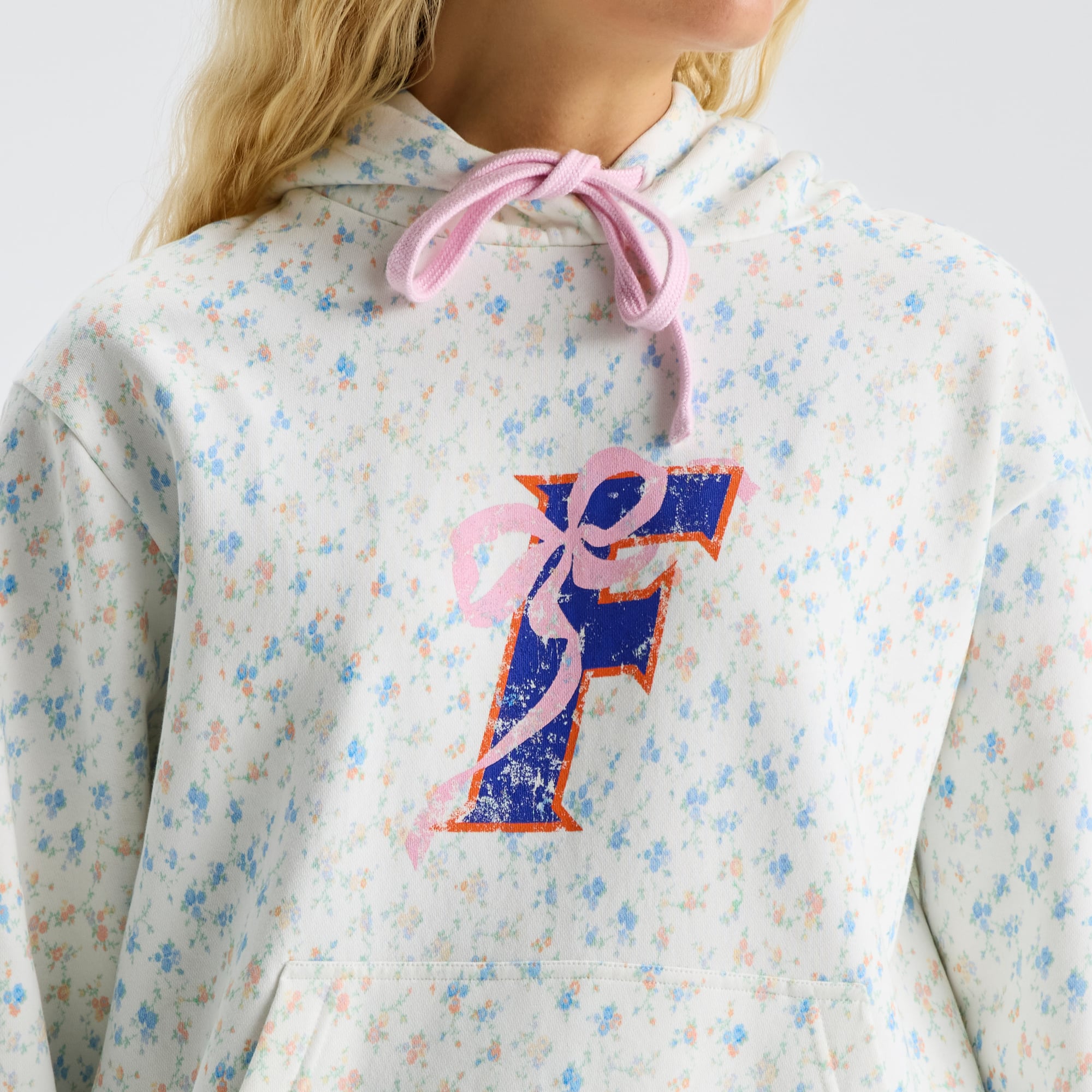 LoveShackFancy Women's White Florida Gators Nacova Hoodie