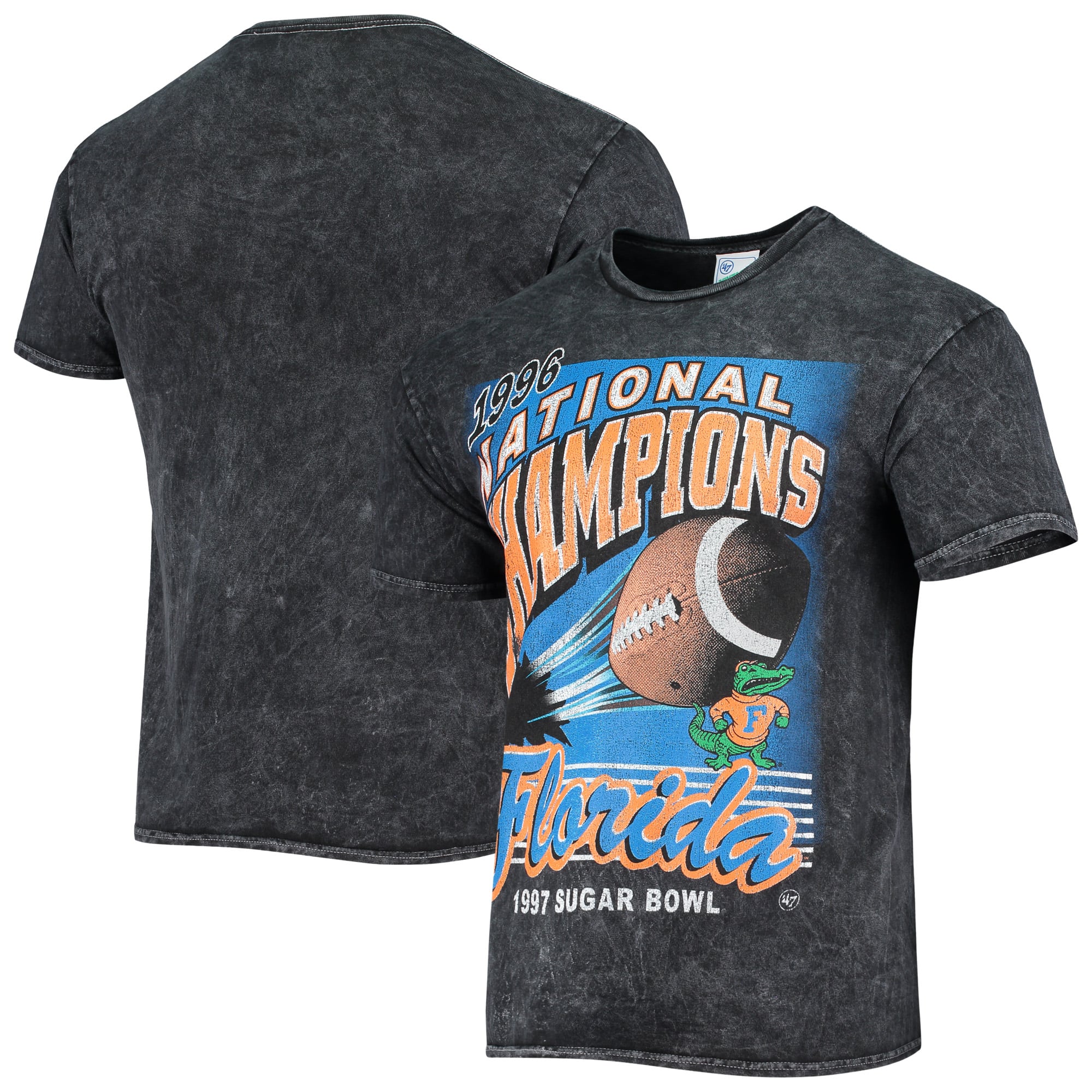 Men's '47 Black Florida Gators 1996 National Champions Tubular