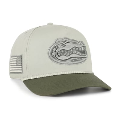 Florida Gators '47 Operation Hat Trick Rope Hitch Adjustable Hat - Light Green/Hunter Green
