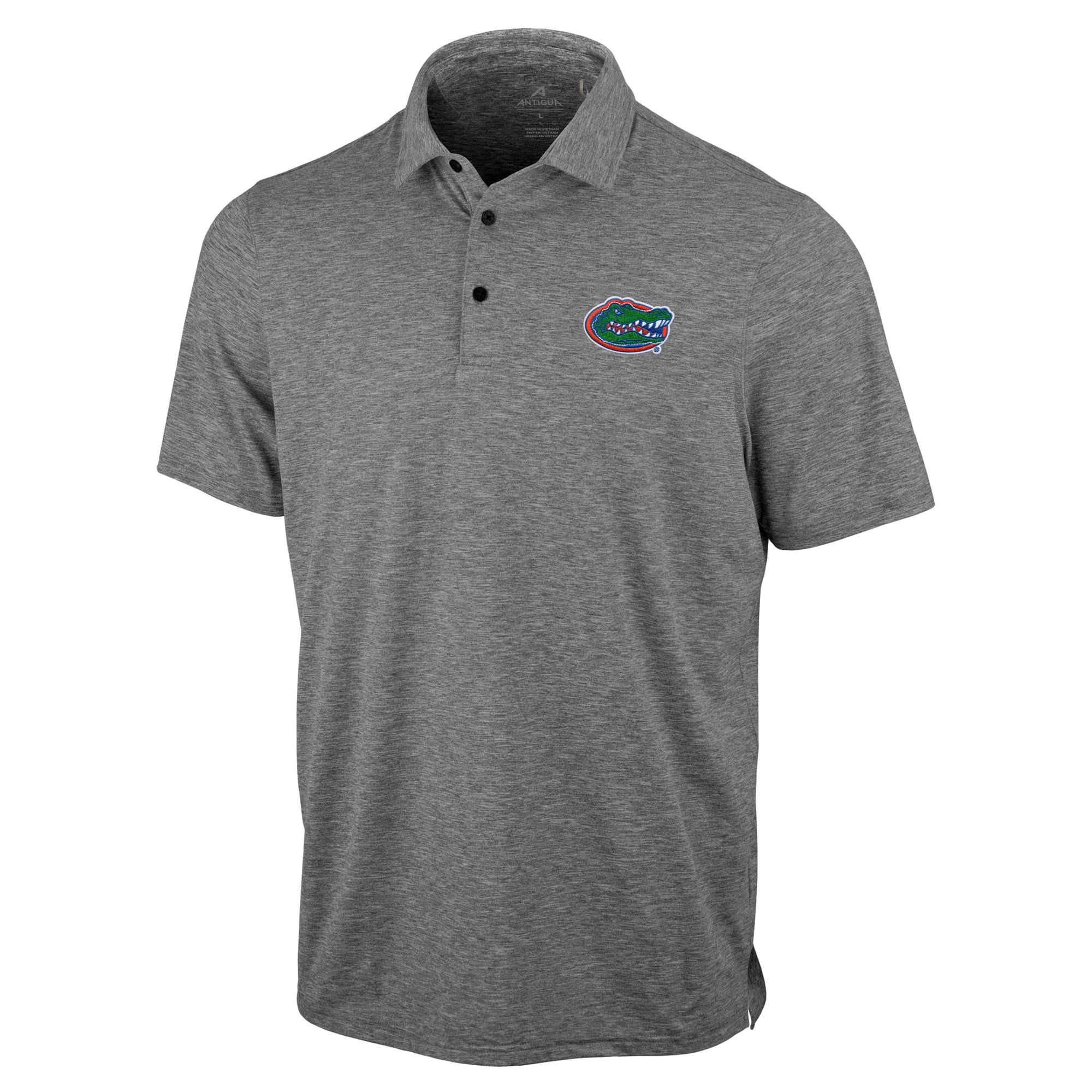 Polo statique Antigua Heather Florida Gators pour homme