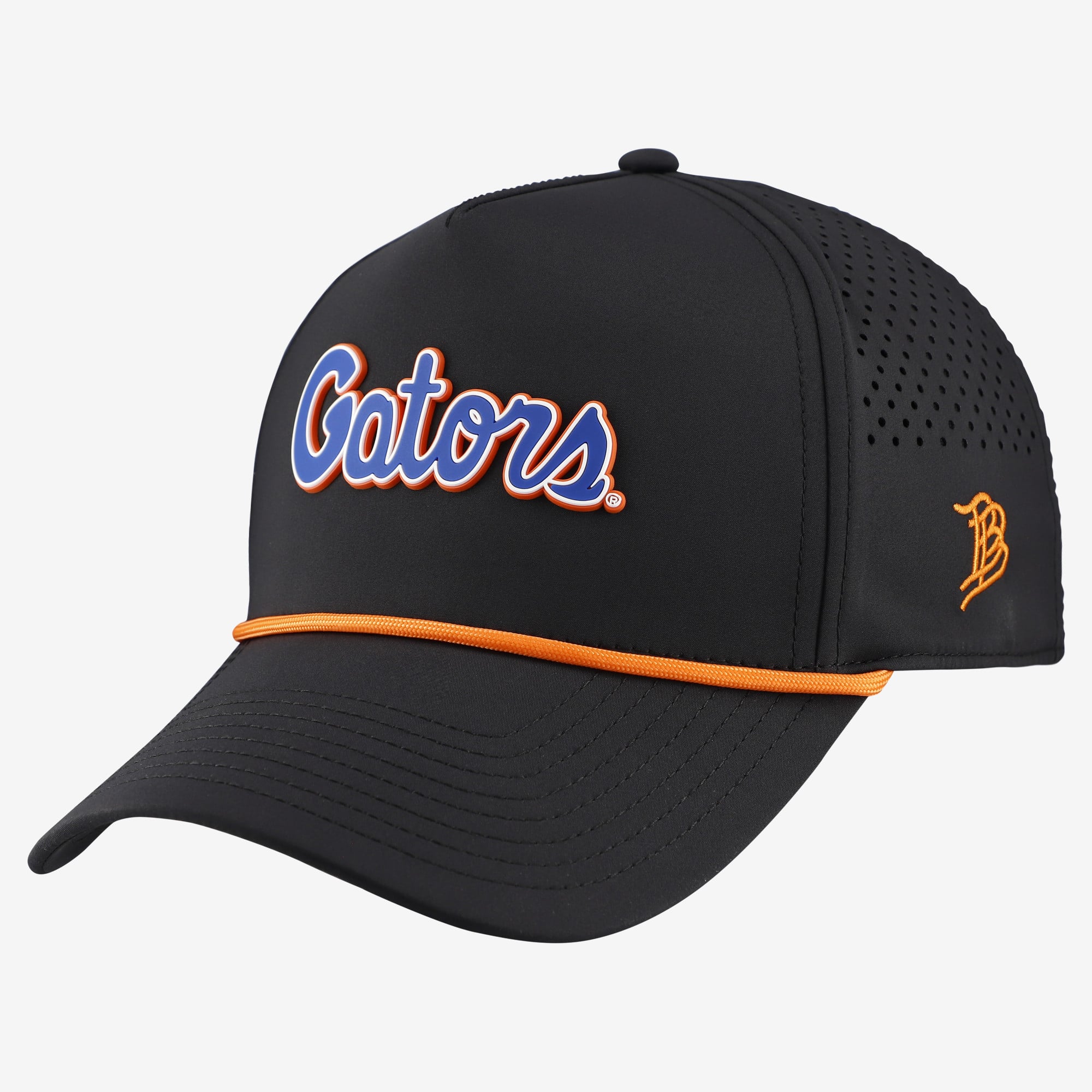 Men's Branded Bills  Black Florida Gators Classic Adjustable Rope Hat