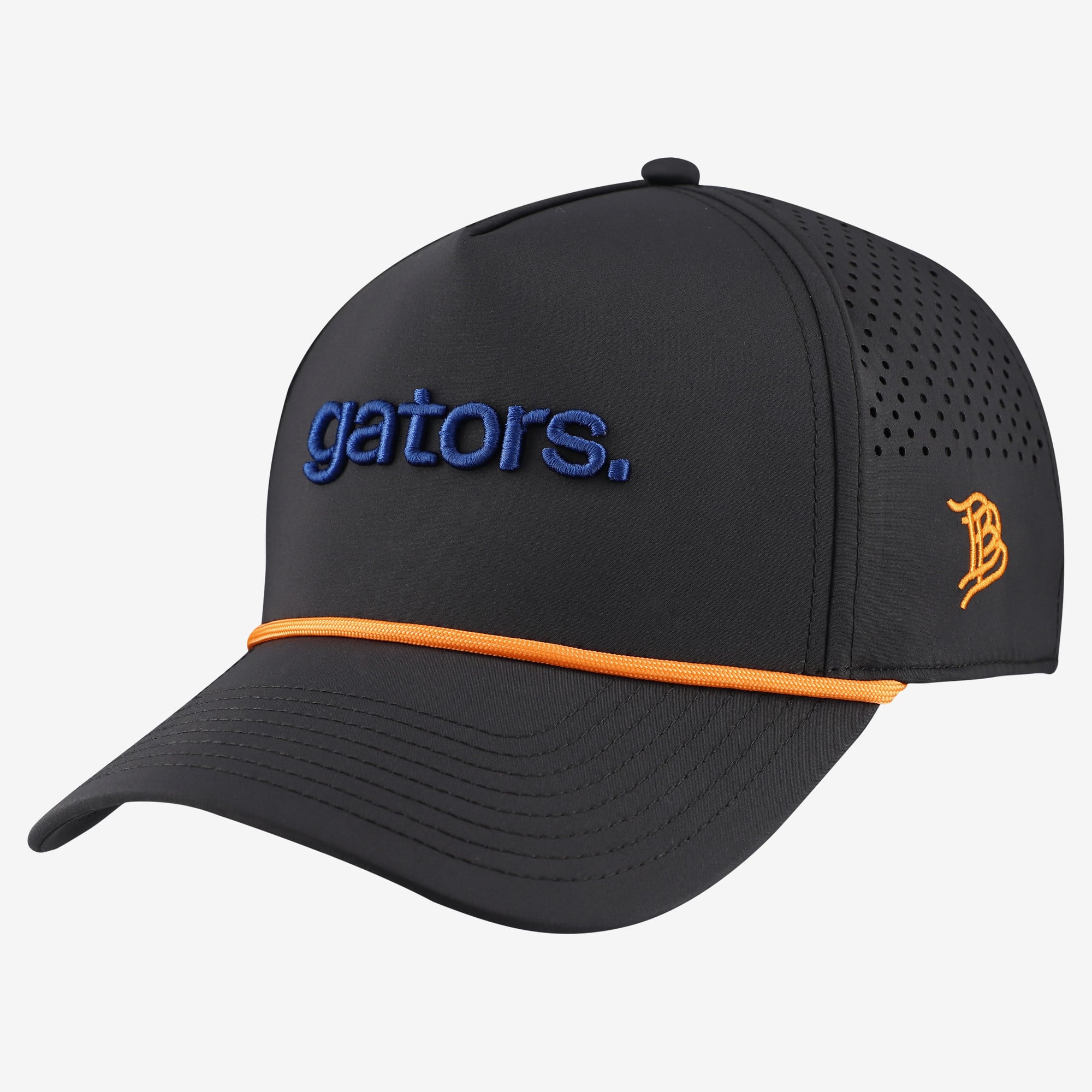 Men's Branded Bills  Black Florida Gators Statement Adjustable Rope Hat