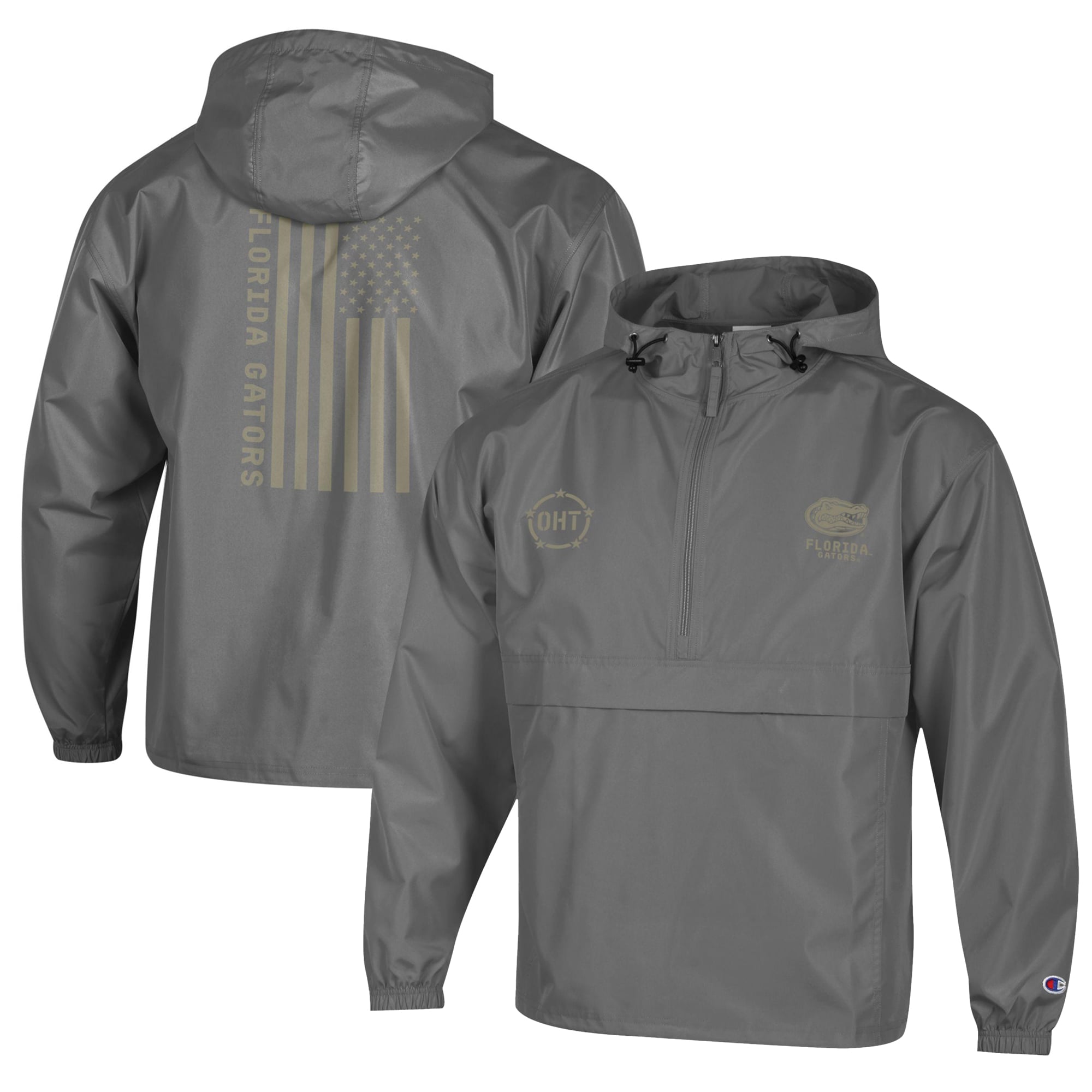 Veste pliable Champion Graphite Florida Gators OHT Flag pour homme